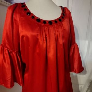 New Women red blouse / top by worthington
